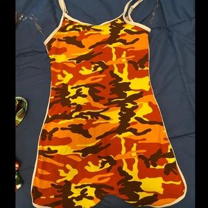 Camo Romper